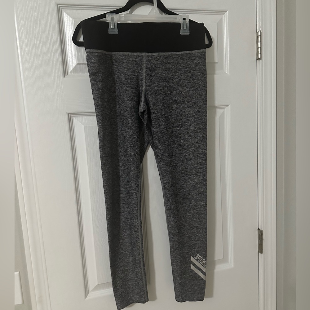 PINK Yoga Leggings- Size Medium